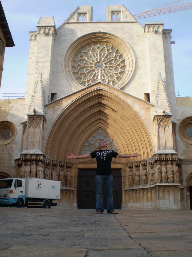 The main Cathedral in Tarragaona, Spain