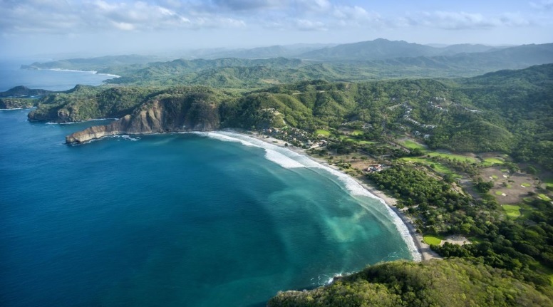 coastline in Nicaragua 