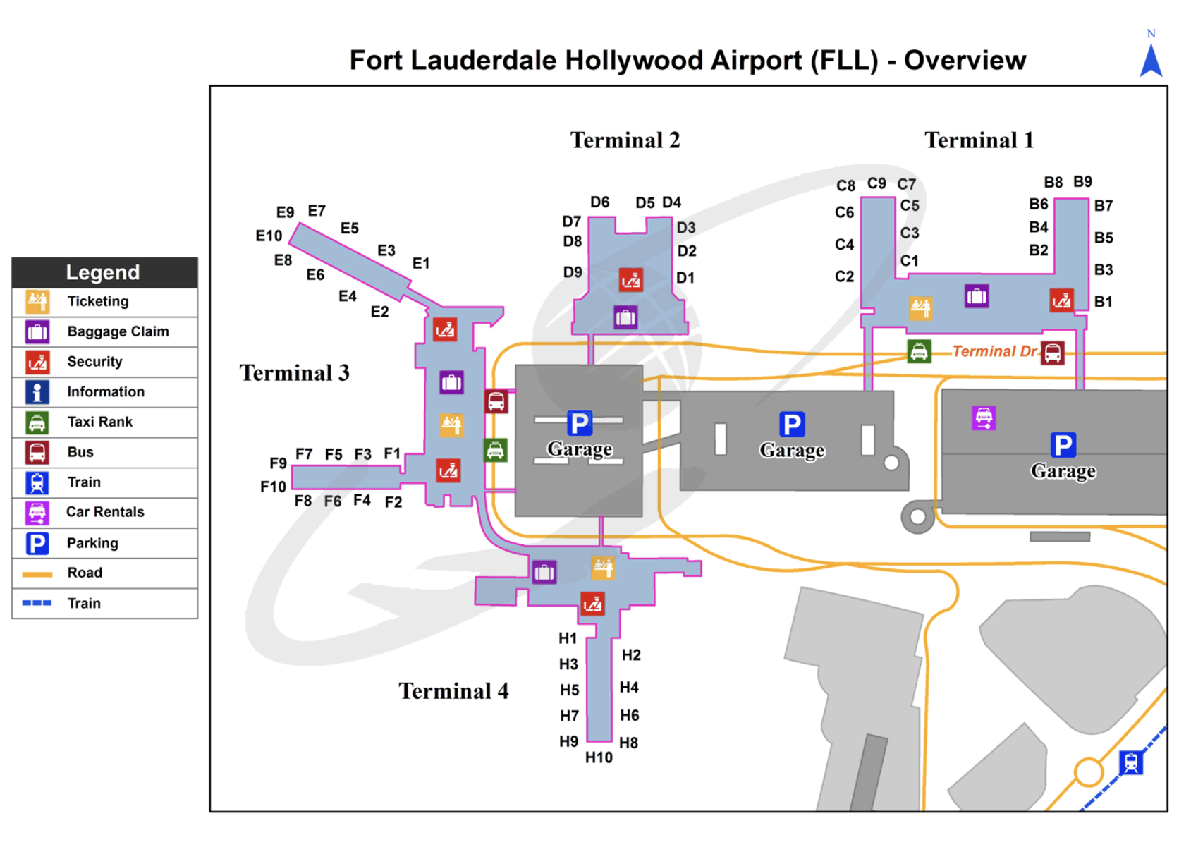 southwest terminal FLL